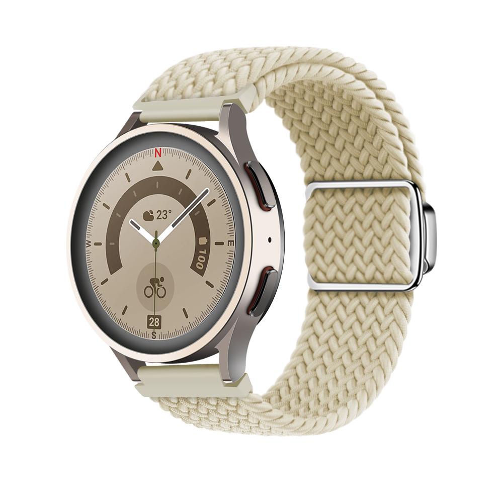20mm 22mm Magnetic Braided Loop Strap for Samsung Galaxy Watch 6 5 4 Amazfit GTS 4 Adjustable Wristband Huawei Watch 4//3/GT Pro
