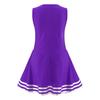 Kids Girls Cheerleading Costume School Performance Cosplay Party Clothing Sleeveless Letter Print Dress