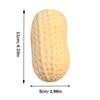 Large Soft And Sticky Peanut Squeezing Music, Stress Gift Toy Slow Relief Food Relief Rebound A U2O1