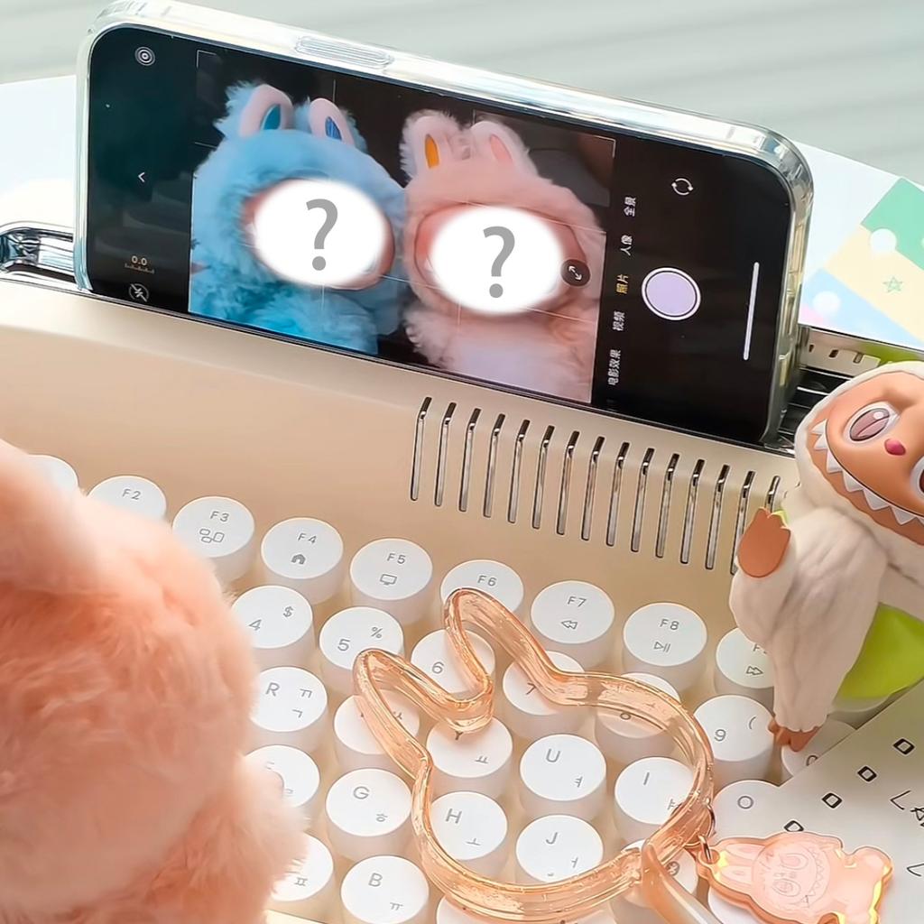 Christmas Pendant Acrylic Cartoon  Baby Children Best Gifts Christmas Ornament Fur Elf Doll Pendant Acrylic Festive Hanging Decoration for