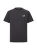 EIDER Lavande Uni Graphic Short Sleeve Round Neck T-Shirt_Charcoal