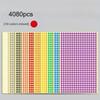 6mm Colorful Dot Stickers Mixed Color Self-Adhesive Label Paper Creative DIY Craft Decorative Stickers For Scrapbooking Journal