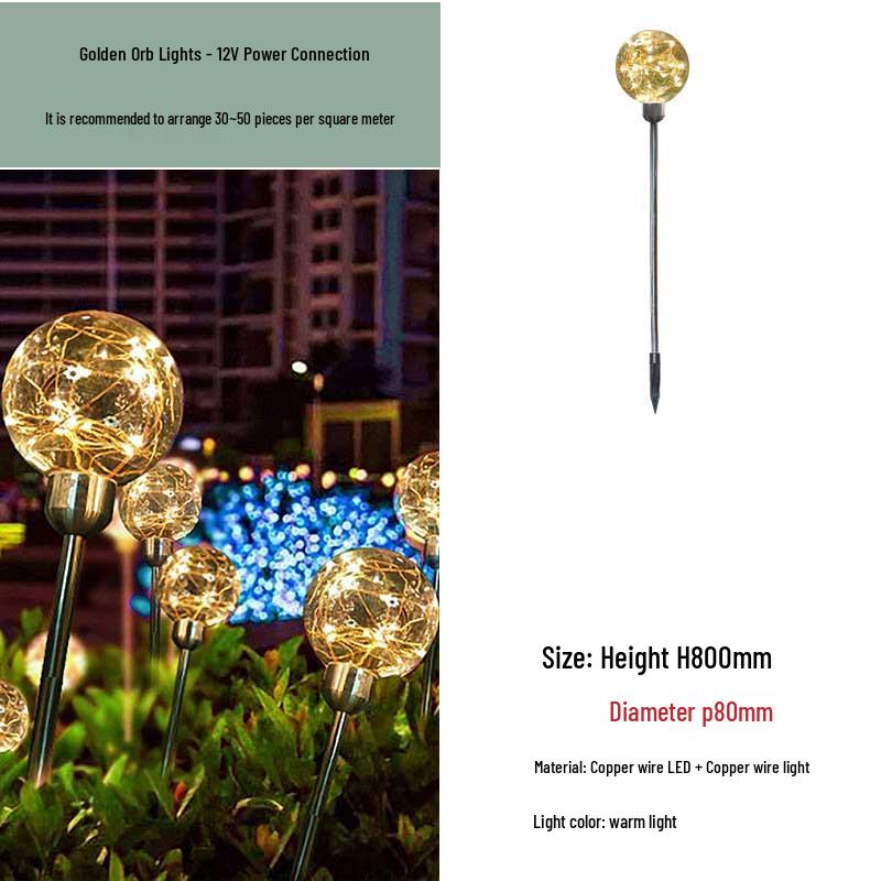 HEIXIE Outdoor Garden Landscape LED Ground Lights 80mm 10pcs