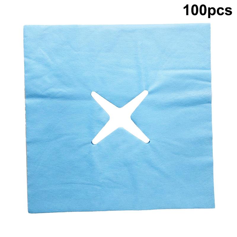 

100 шт. Одноразові простирадла для масажного столу Підголівники Накидки для подушок для обличчя Чохли для подушок Масажна колиска для обличчя Підголівники для столиків