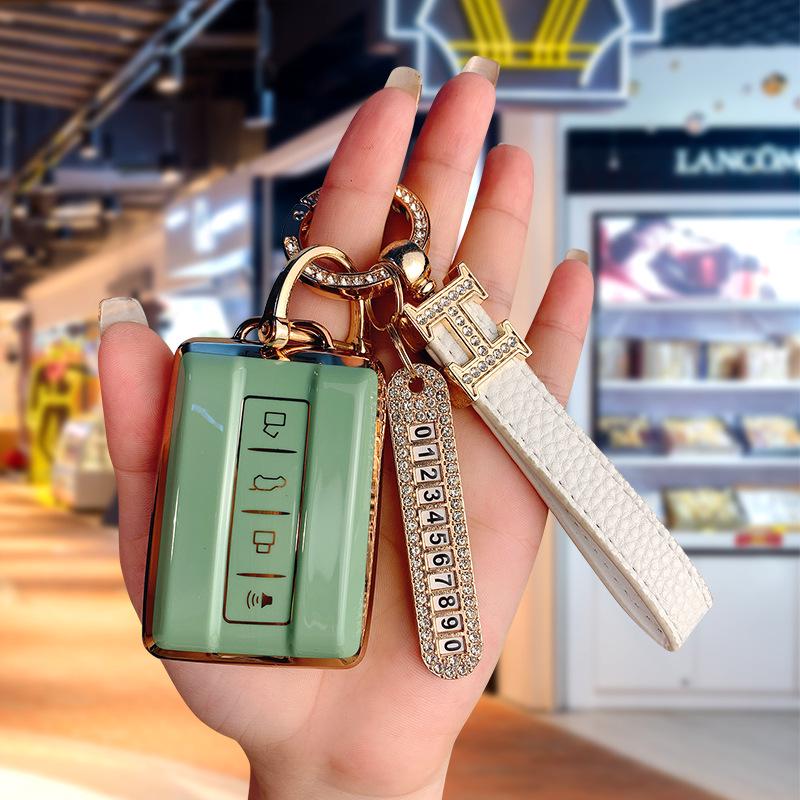 Premium Key Case for Tank 300/500 Cyber 22 Model with New TANK Logo - High-End Protective Shell & Buckle Bag