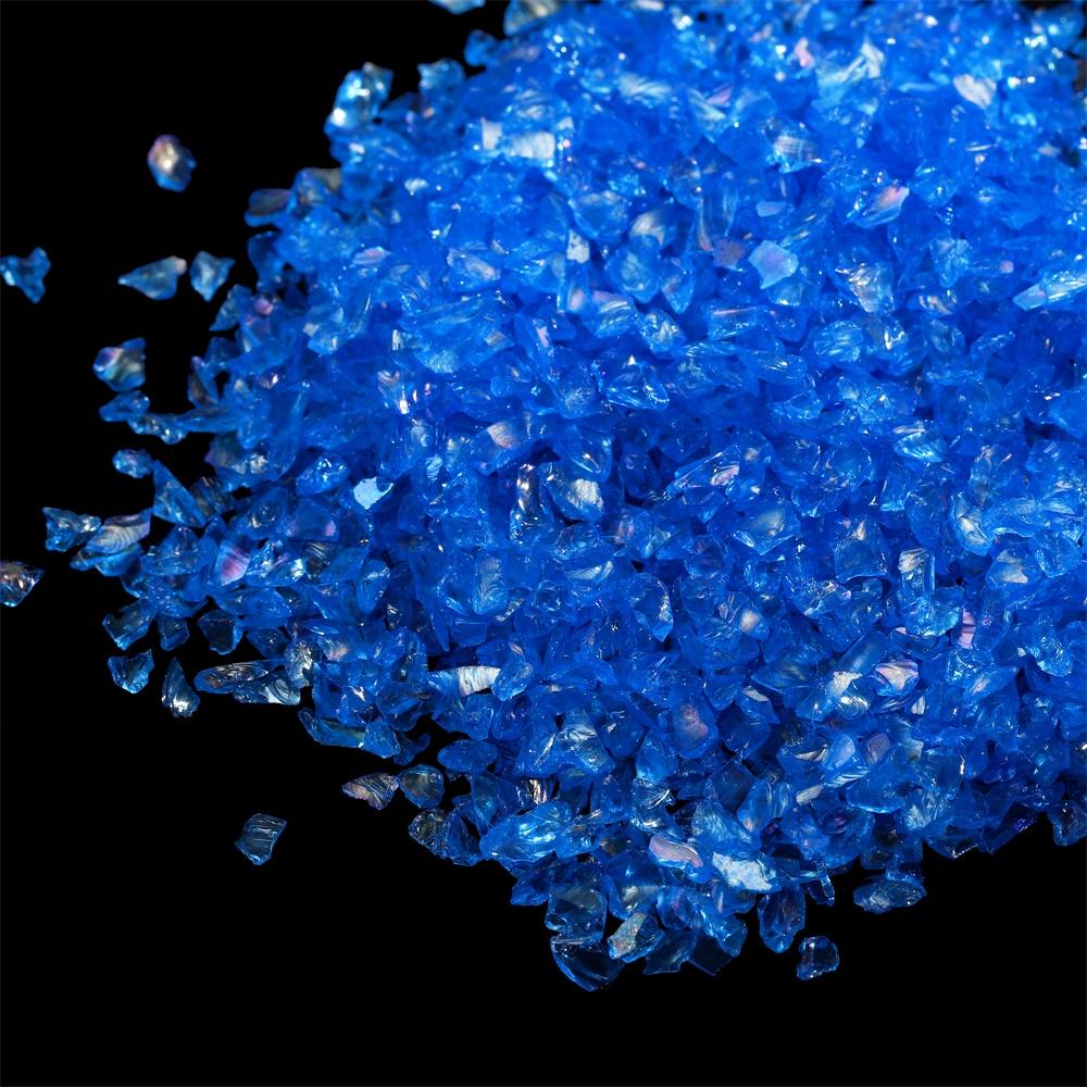 20/50g Glass Crushed Stone Irregularity Crystal Gravel Filling For DIY Epoxy Resin Mold Filler Crafts Decorative Nail Art Filler