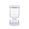 1Pcs Pickle Jar with Fork Dry Wet Separation Kitchen Food Storage Container Sealed Freshness Preserver Safe Material