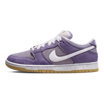 Nike Dunk Low SB Unbleached Pack - Liliowe Trampki Unisex Fioletowe DA9658-500