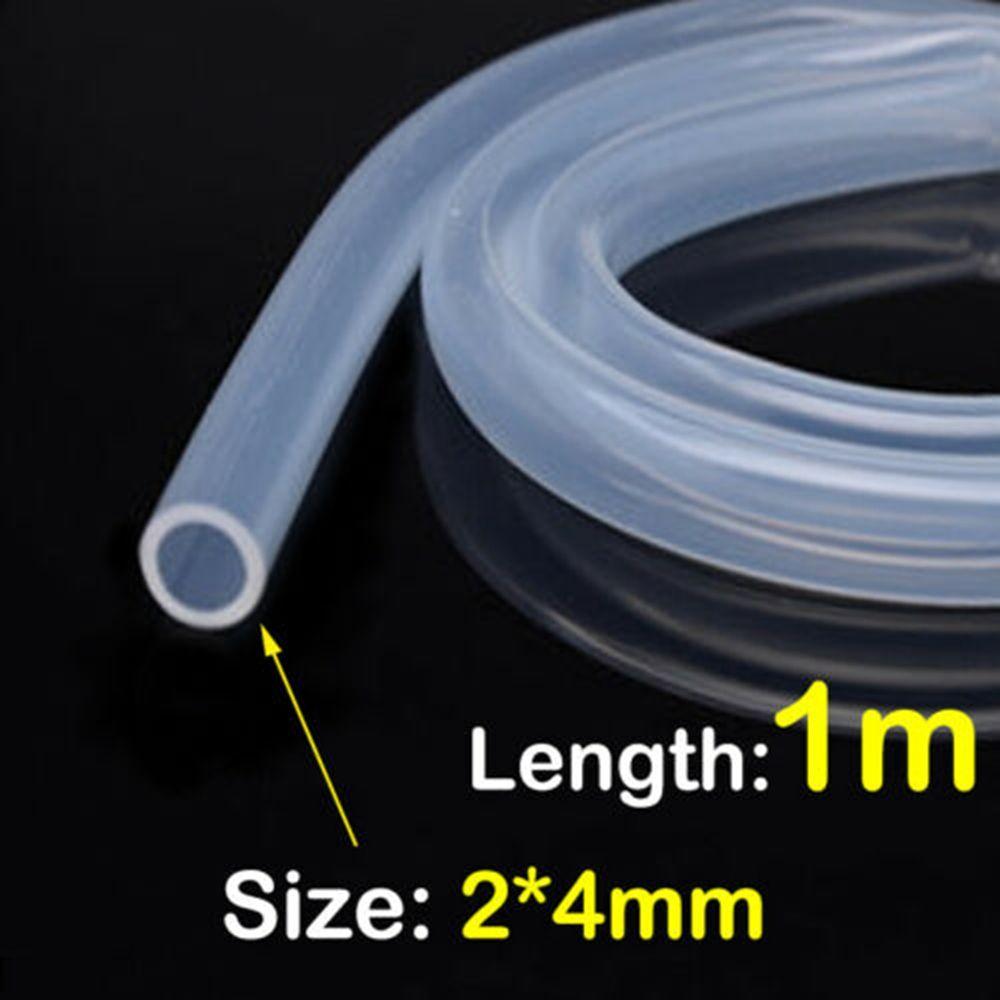 1M Hot sale Food Grade Clear Plumbing Hoses Silicone Rubber Hose Flexible Tube Beer Milk Pipe