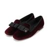 Women S loaferS Velvet Ribbon Bbh540wn