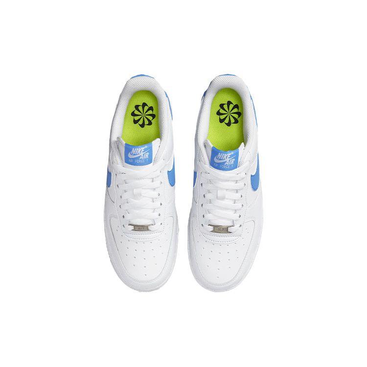 Nike Air Force 1 Low 07 Next Nature University Blue Women Sneakers White Metallic-Silver DN1430-100