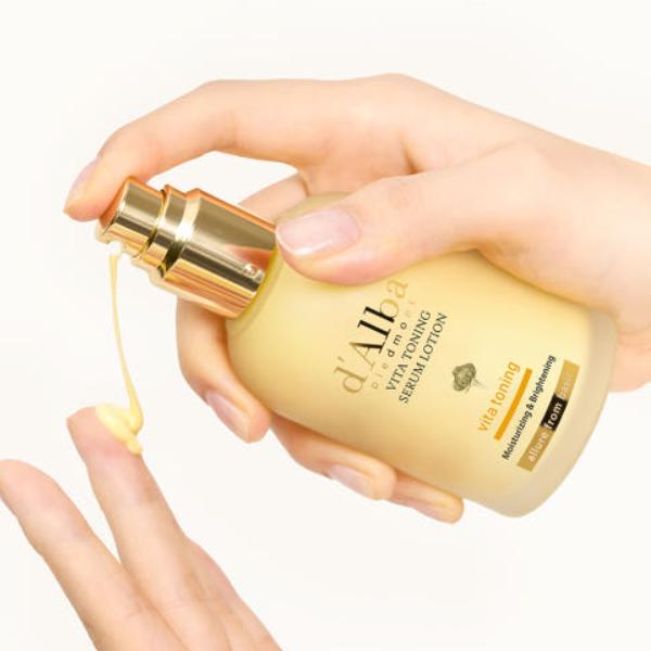 d'Alba Vita Toning Serum Lotion (100ml / 3.38 Oz) (3 Options)