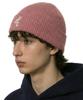 Eondeokeonteulol Winter Short Beanie Ribbed Knit Logo Embroidery Unisex Beanie Hat Beanie / Original Script / Pink