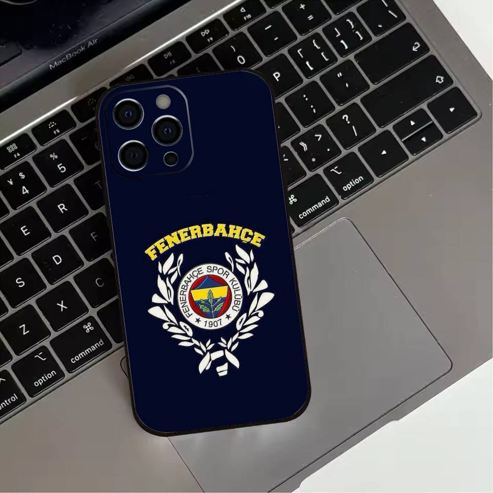 Coole T-Turkey Fenerbahce-Es Muster Handyhülle Für iPhone17,16,15,14,13,12,11 Plus,Pro Max Weiche Schwarze Hülle