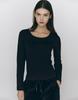 Giordano Scoop Neck Long Sleeve T-Shirt 325506 [6 Colors]