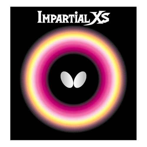 Butterfly Table Tennis Rubber Impartial XS Table Soft Tension (Spin) 00420 Black Extra Thick