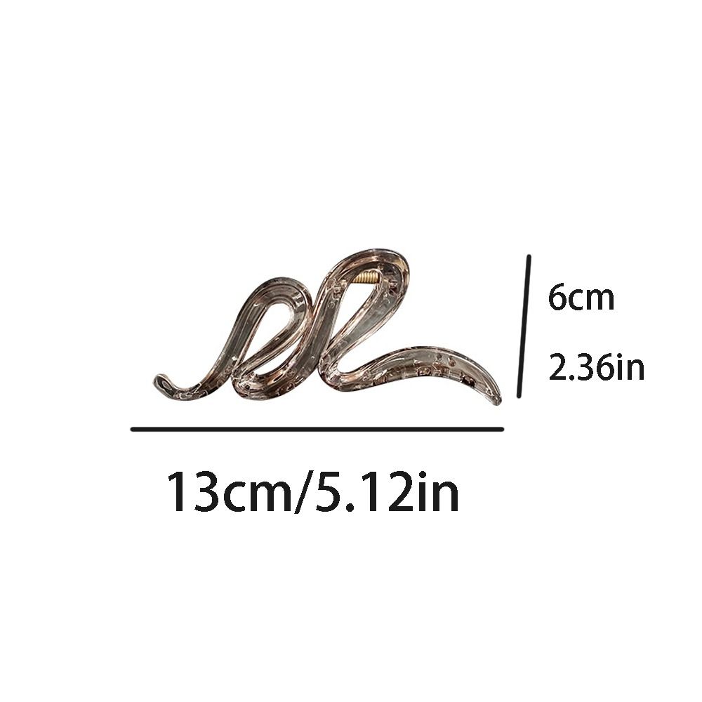 Transparent Hair Clips Acrylic Hair Pins Korean Style Hair Claws  Wash Face