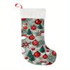 Christmas decoration fireplace hanging stocking1pc Large Christmas Stocking Holiday Decor Stocking, Colorful C