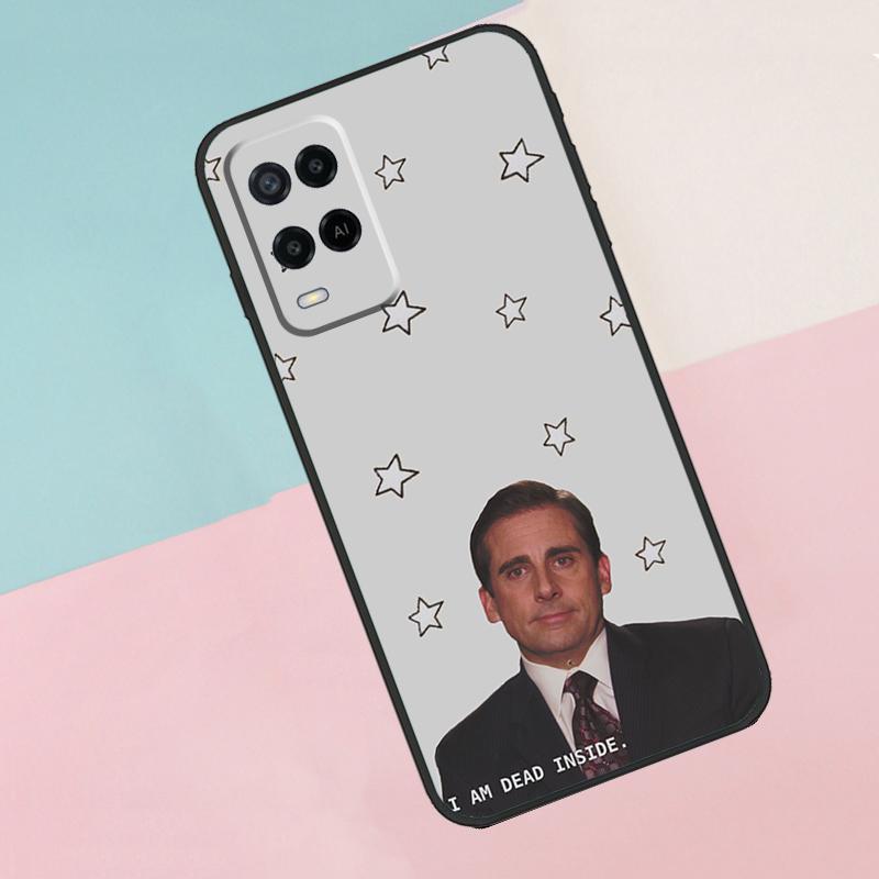 The Office Prison Mike For Oppo A16 A76 A96 A15 A80 A60 A40 A94 A54 A98 A78 A18 A38 A58 A17 A77 A74 A57S Phone Case