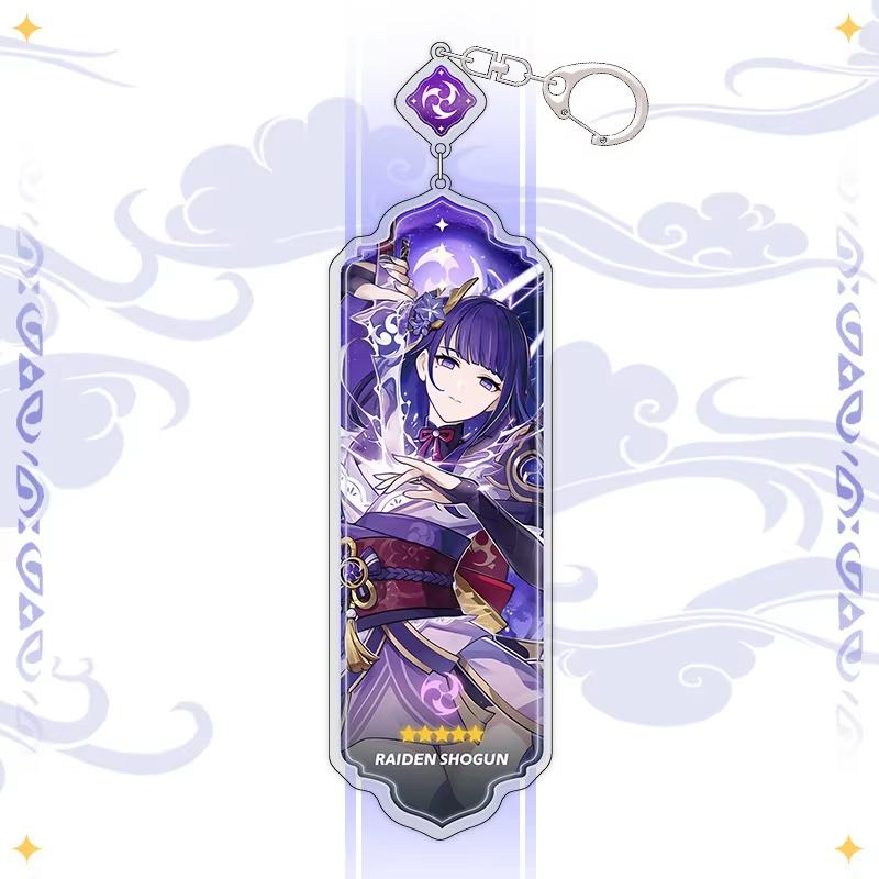 Portachiavi Anime Linnea Flins Durin Mualani Furina Arlecchino Accessori Portachiavi Genshin Impact Ciondolo Carino per Borsa Portachiavi Regalo