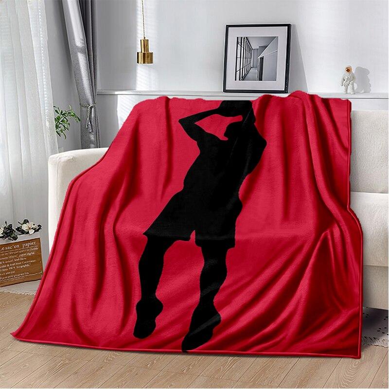 Fashion Basketball Blanket Custom Lightweight Thermal Insulation Blanket Sofa Blanket Bed Office  Blankets for Beds