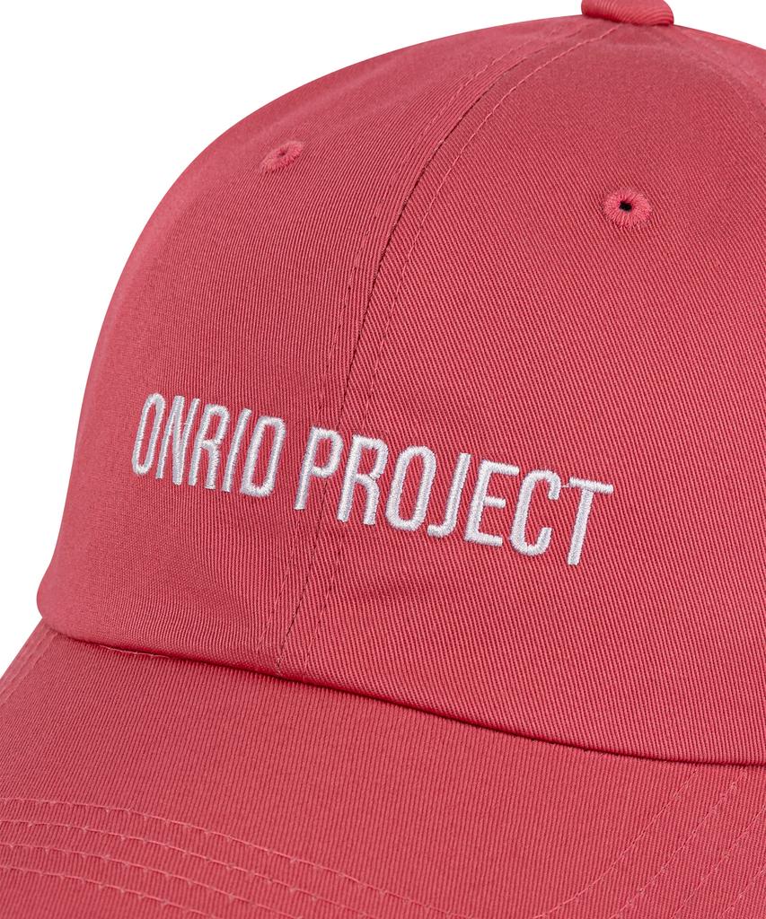 ONRIDPROJECT Essential Logo Ball Cap - Pink