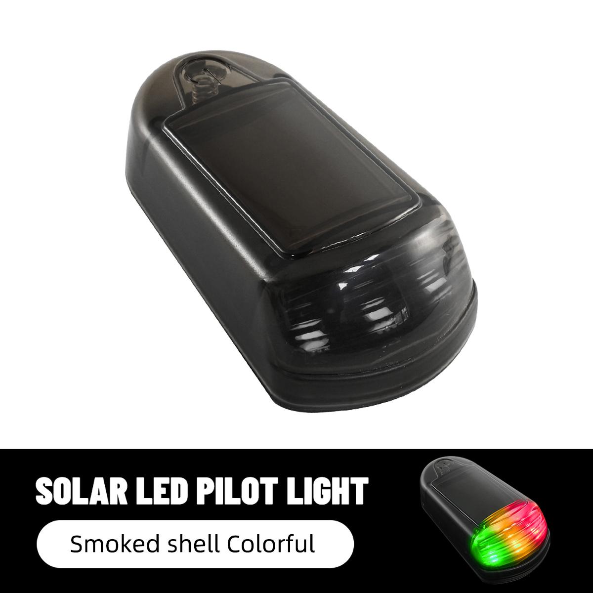 

2/5PCS Solar Powered Car Roof Mount Warning LED Strobe Light Bar RGB Anti-Collision Pilot Light for Truck SUV ATV Pickup 2PCS