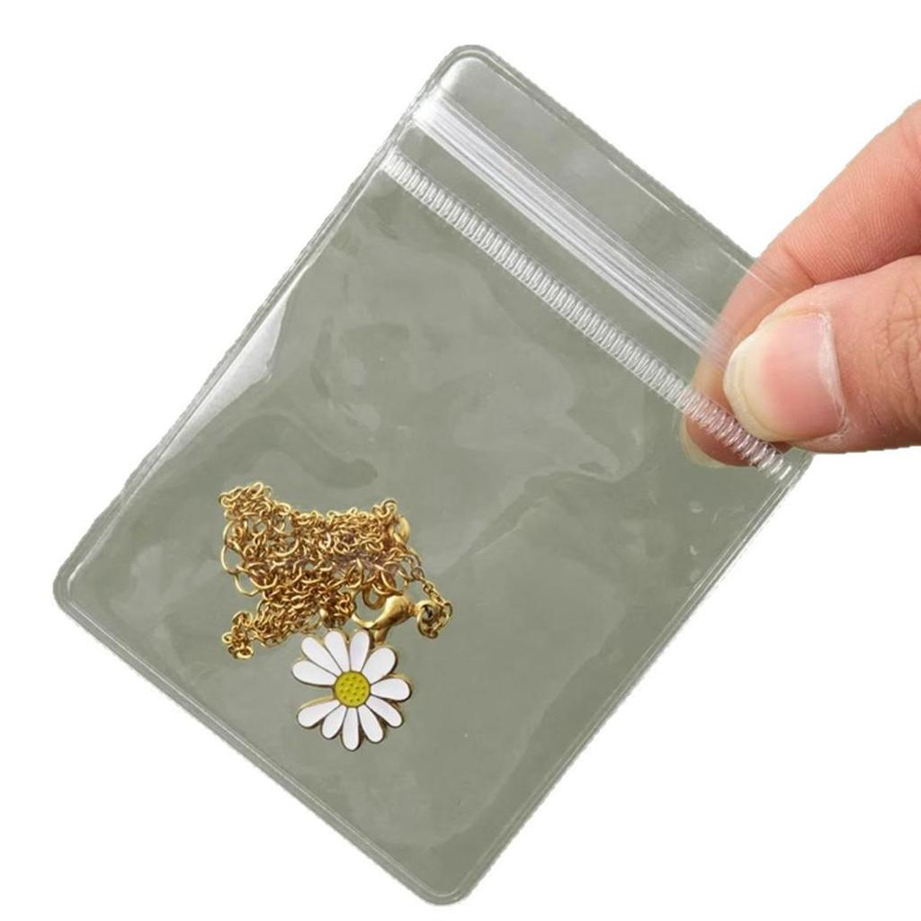 Anti-Oxidation Transparent Jewelry Storage Box & Bags for Earrings, Studs, and Necklaces