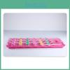 High Quality Pvc Adult Inflatable Water Floating Bed With 18 Holes Colorful Beach Mat 17063cm