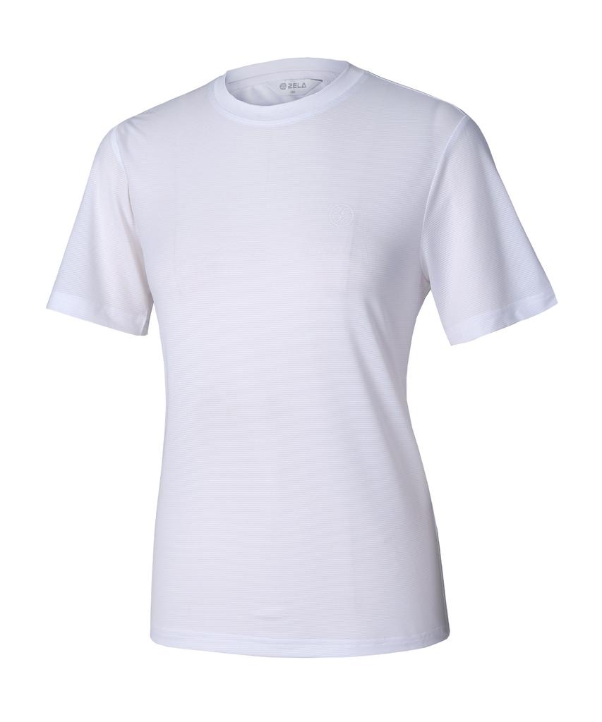 2ELA Women'S Ice Silk Cooling Round Short Sleeve T-Shirt 5 Colors (Type B)