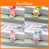 Lucky Cat Keychain Plush Toy With Handwave Design For Gift And Decor