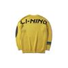 Li Ning X Disney Mickey Locker sitzender Rundhals-Pullover Herren Pullover Gelb AMBP005-2