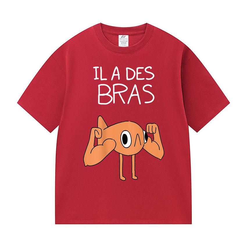 

Le Poisson Steve Funny Fish Meme Print Tee Shirt Unisex Women Kawaii Humor Style T Shirts Fashion High Quality Cotton Tops Tshirt S
