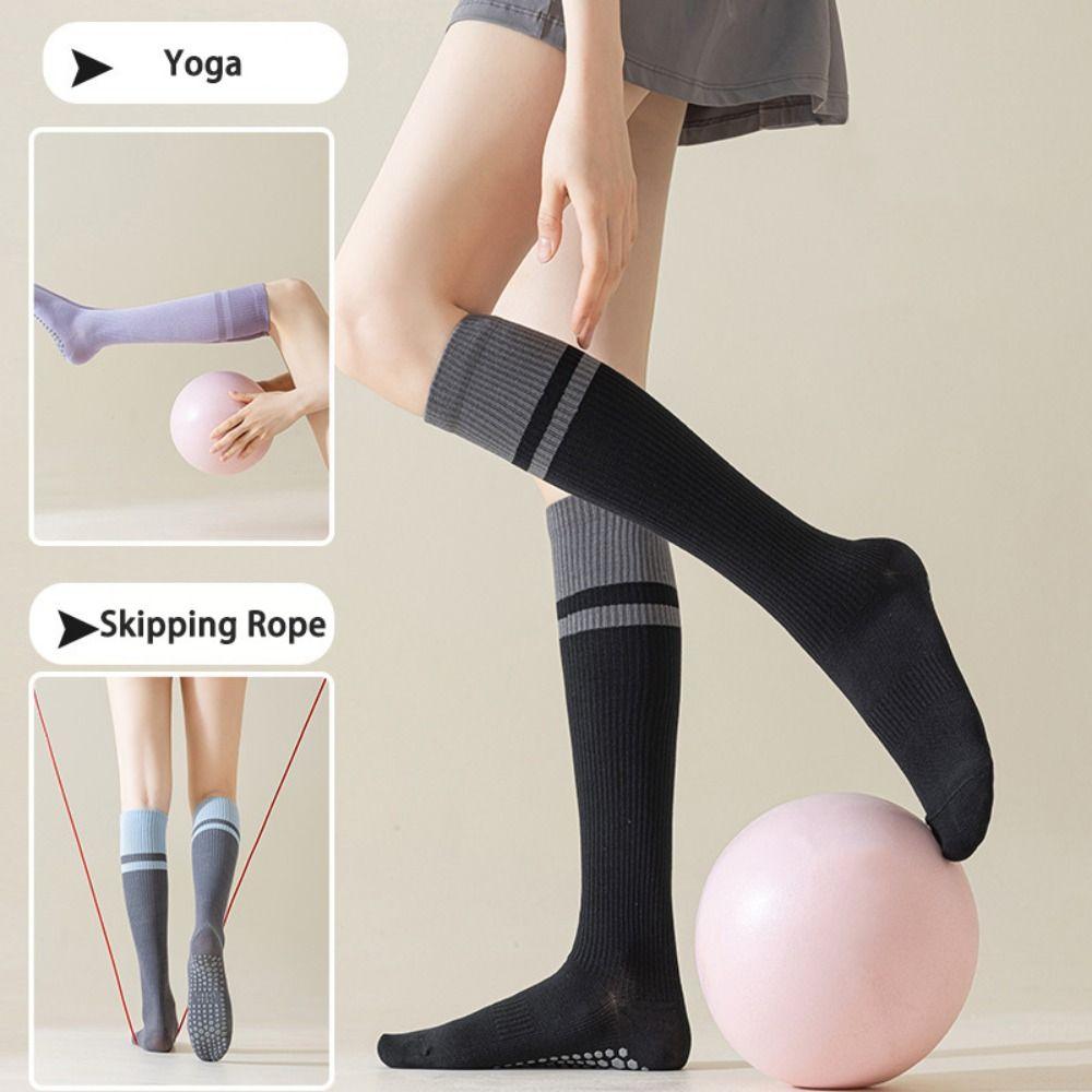 Silicone Anti-slip Women Yoga Socks Breathable Sport Pilates Socks  Lady Women Girls
