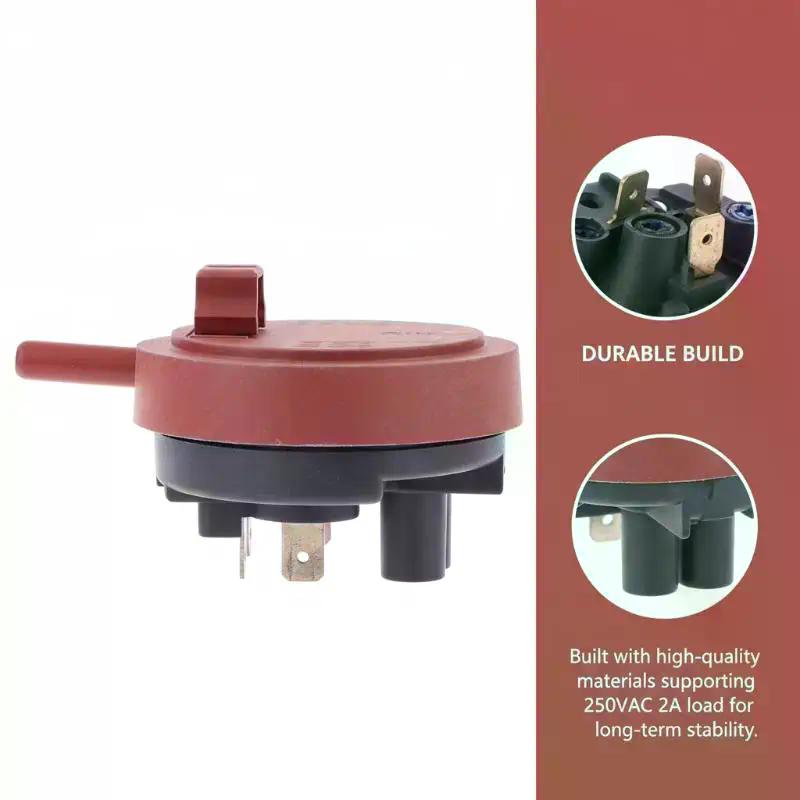 For 250VAC 1-6 2A Washing Machine Water Level Sensor Pressure Switch Washing Machine Accessories