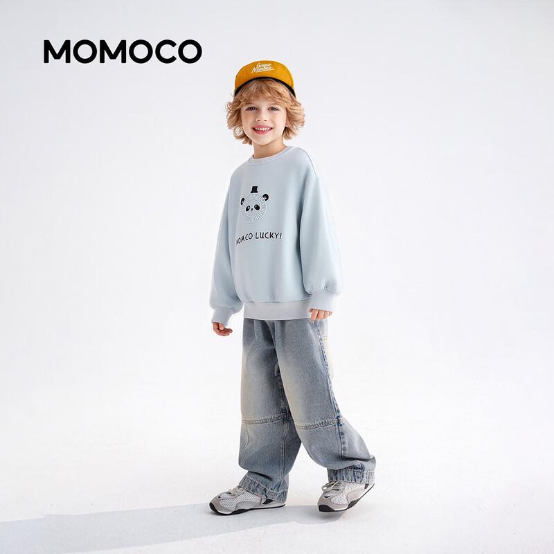 MOMOCO Boys' Long-Sleeve Casual Sweatshirt