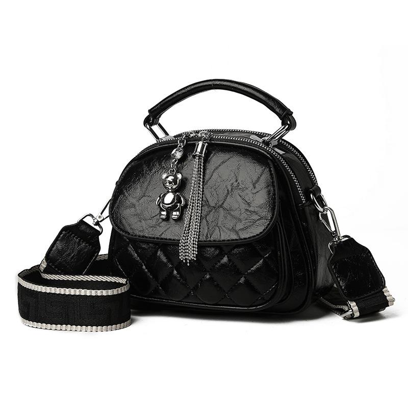 Ketten-Tasche Einfaches Rautenmuster Design Hoch Hand Frachtbrief Schulter Crossbody Achseltasche Alles Stilvolle Damen-Tasche