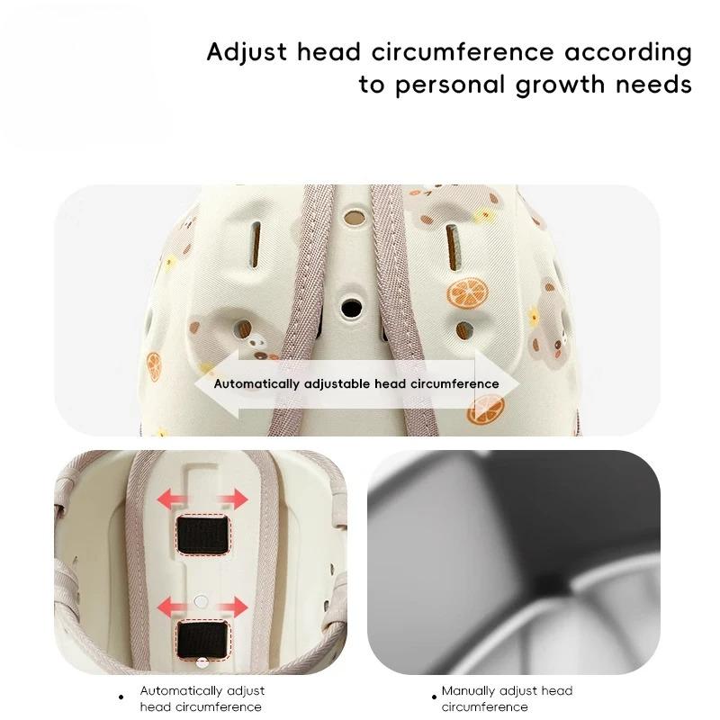Anti-Fall Baby Hat Safety Pillows for Head Protection Infant Helmet Learn To Walk Toddler Kids Play Cycling Hats