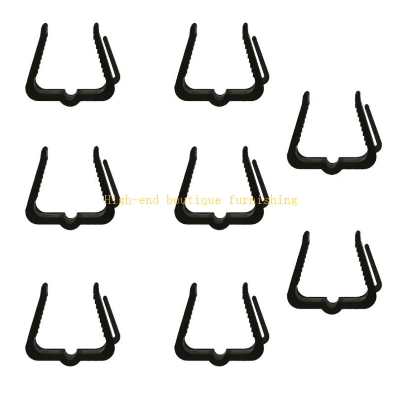  Pack of 50 Plastic Clip For Hanging Holiday Lights On Fascia Boards And Eaves