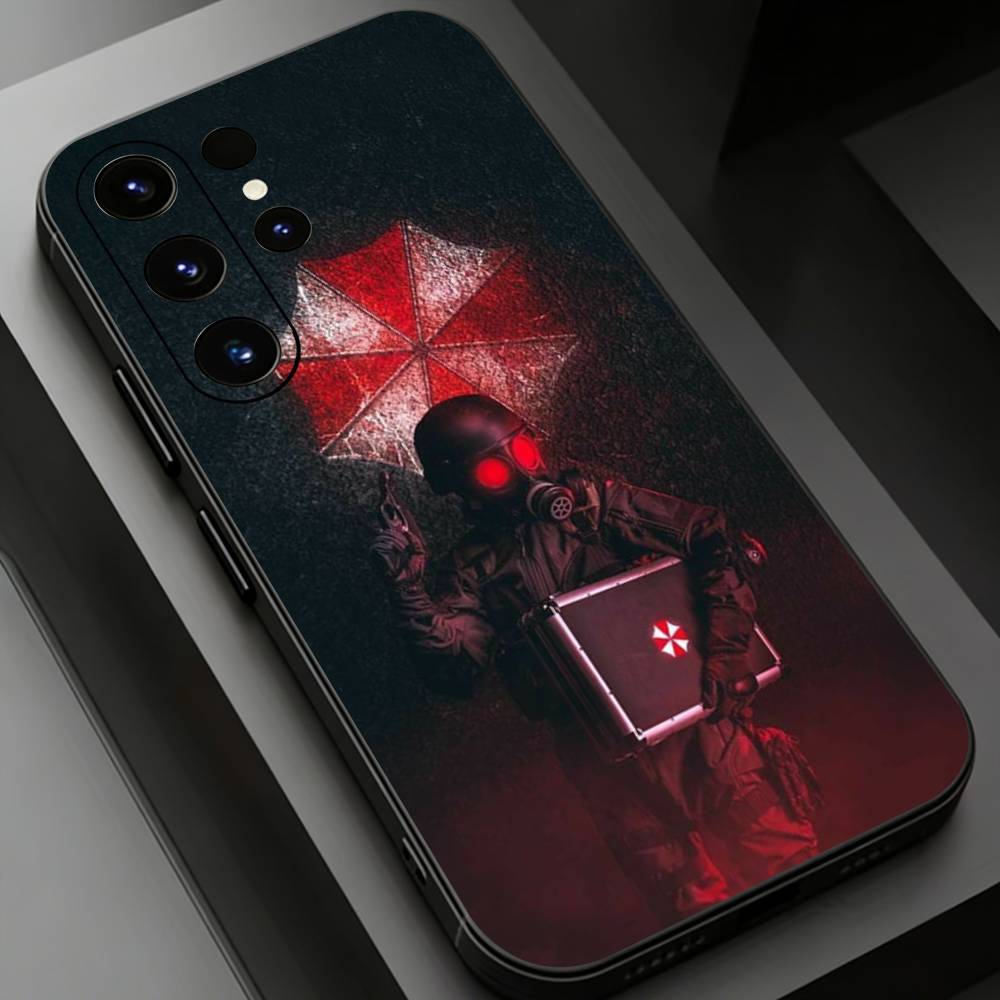 Game R-Resident Evil Phone Case for Samsung Galaxy S20,23 Ultra S24,22 Plus S25,26,21FE TPU Cover