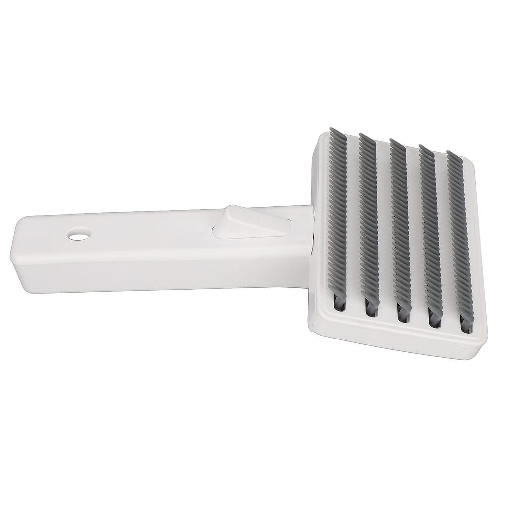 Dog Deshedding Brush Durable ABS Portable Comfortable Handle Body Massage Hair Scurf Removal Dog Brush for Dog Cat Pet