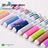 Blue Fruit 10-Color Stackable Ballpoint Pen for Kids' Art & Journaling - Multi-Color Press-Type Student Drawing Pen