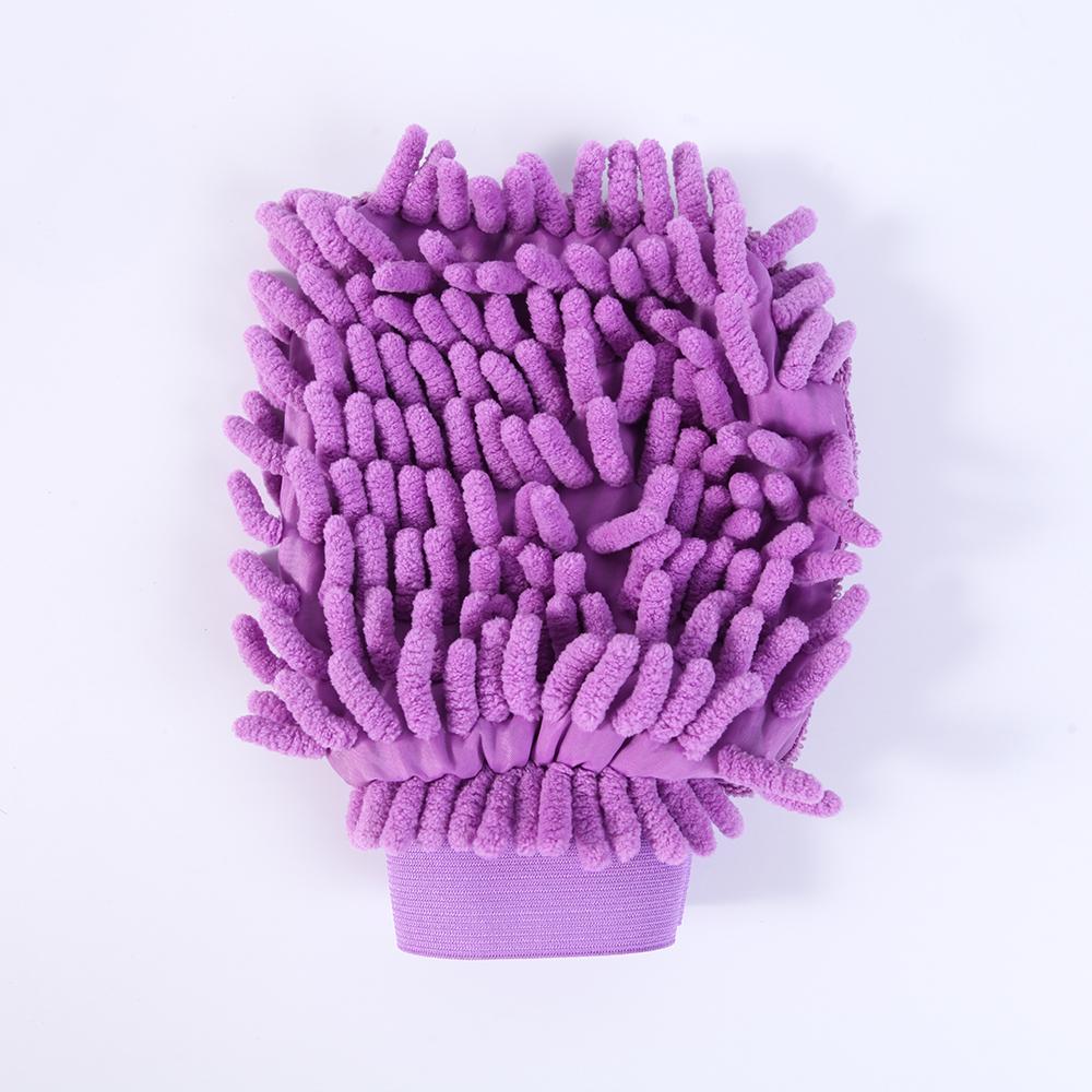 

Двусторонние перчатки для чистки автомобиля из кораллового флиса, многоцелевая щетка для чистки, инструмент для чистки деталей автомобиля, обычные автомобильные аксессуары