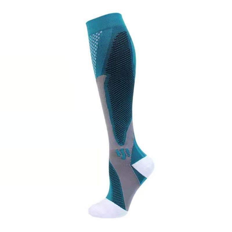Magic Pressure Socks 200N Nylon Men'S And Women'S Sports Muscle Strength Outdoor Football Compression Socks Sweat-Absorbing Non-Slip Breathable
