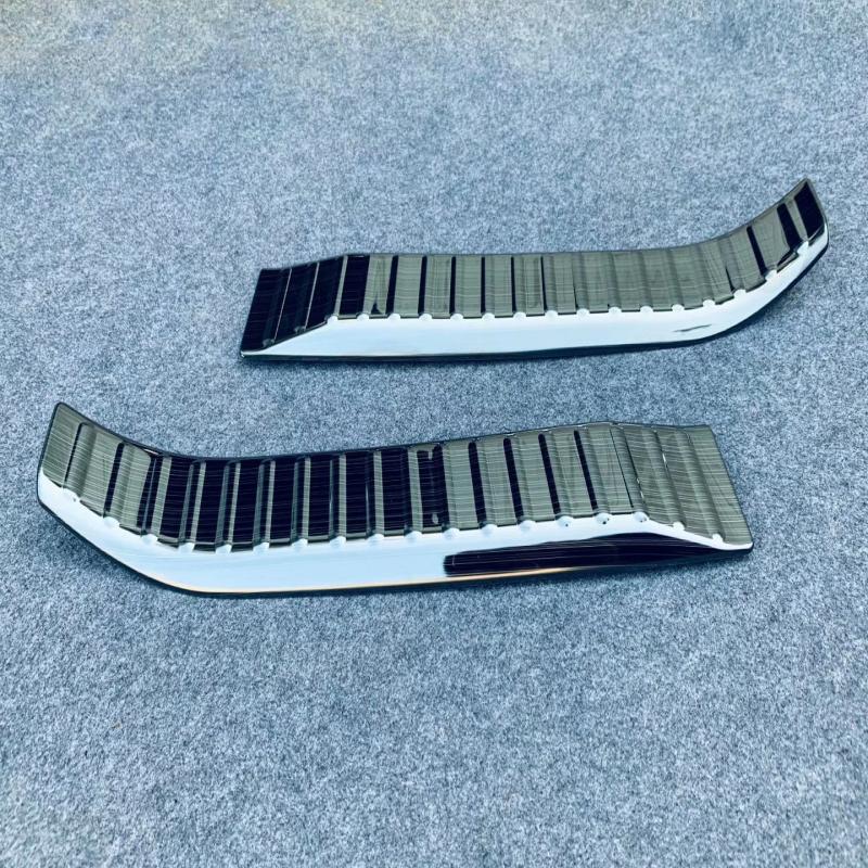 For Toyota Yaris Cross   Steel Inner Rear Bumper Foot Plate Tailgate Door Sill Scuff Guard Plate Sticker Accessories