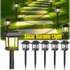 Solar Pathway Lights Outdoor Upgraded LED Waterproof Solar Outdoor Lights Outside Driveway Garden Landscape Walkway Lawn Decor