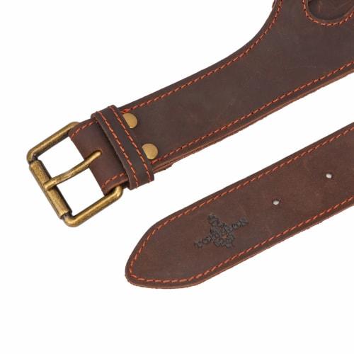 TOURBON Gardening Pouch, Backpack, Waist Bag, Gardening Supplies, Tool Pouch, Florist, Scissor Bag, Leather (Brown)