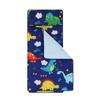 Quilted Fleece Nap Mat for Kids, Ages 1-6 - Portable, Soft Sleeping Bag Blanket for Kindergarten