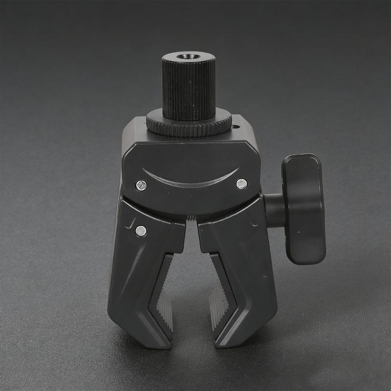 Universal 1/4Inch Camera Mount Clamp Super Clamp With Adjustable 15mm To 45mm Jaw For Tripods Bikes Action Cameras
