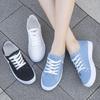 Women's Casual Flat Canvas Shoes Large Size Casual Board Shoes